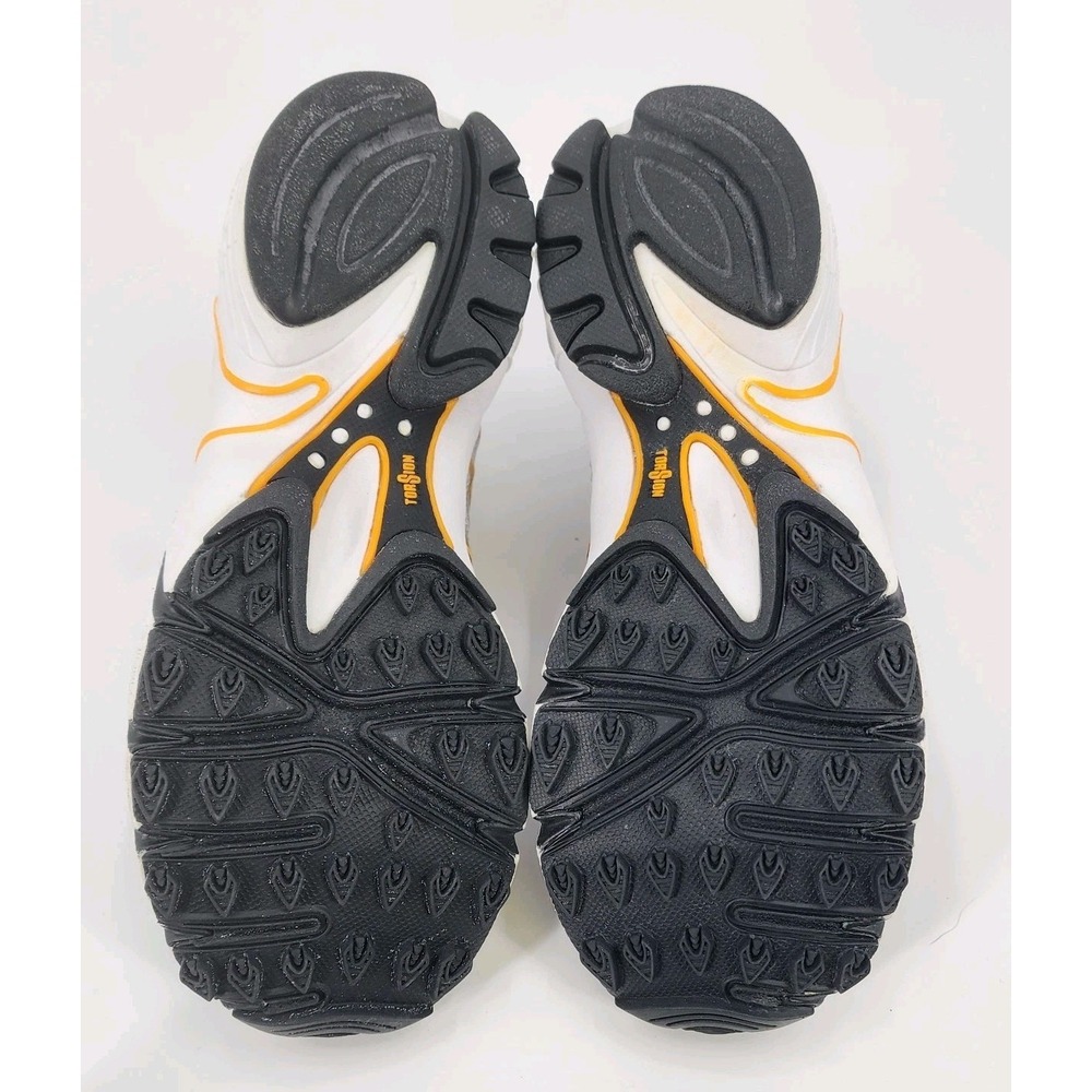 RARE VINTAGE ADIDAS TORSION SNEAKERS WOMENS SIZE 6 BLACK GRAY GOLD Y2K 2000S - Picture 9 of 14